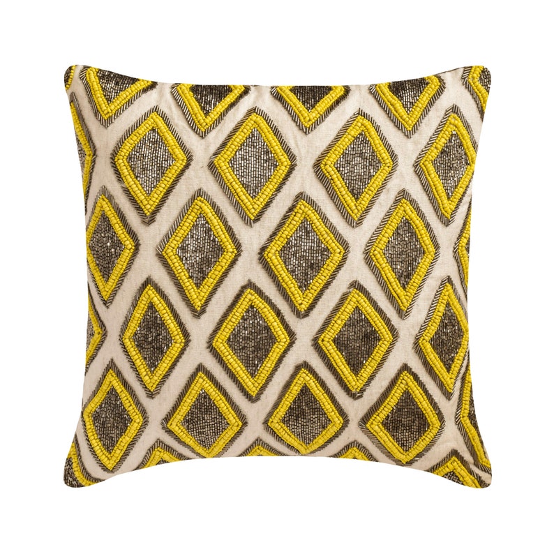 Yellow Jubilee Decorative Euro Sham
