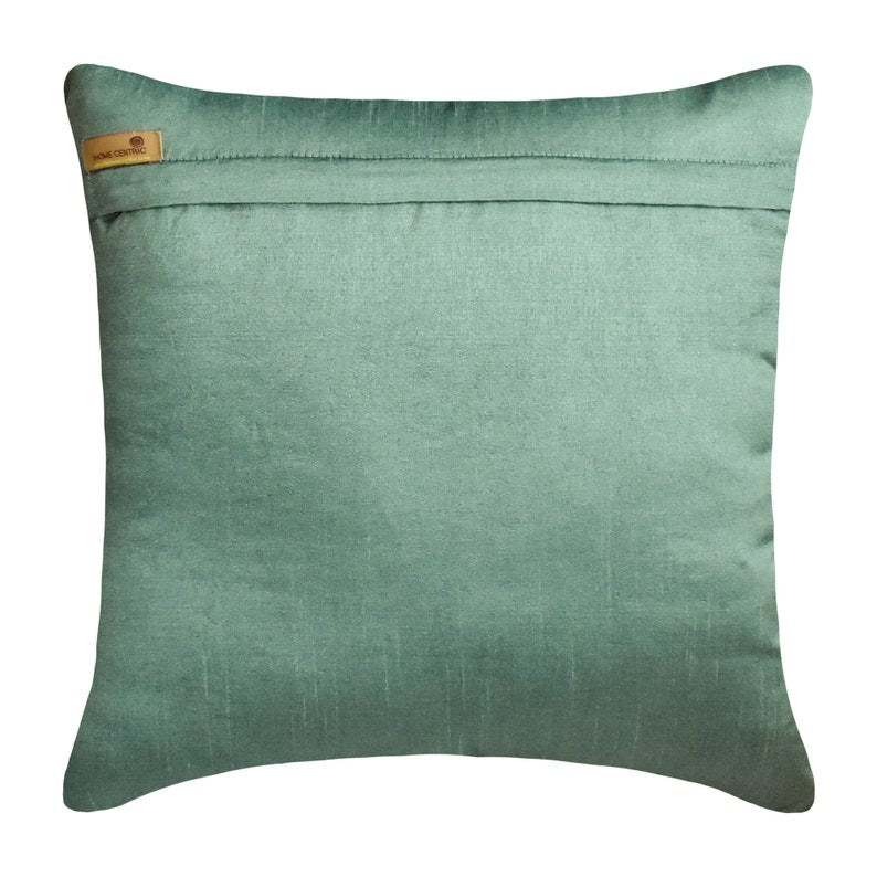 Peacock Jewel Throw Pillow Cover