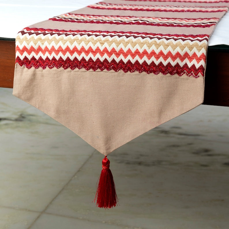 Chevron Bar Decorative Table Runner