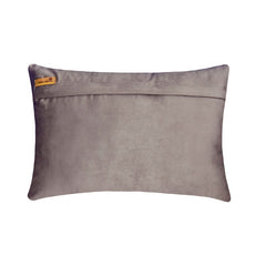 Silver Lucent Lumbar Pillow Cover