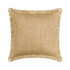 Jute appeal Decorative Euro Sham