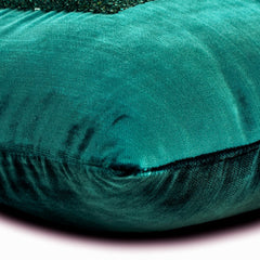 Esquire Teal Throw Pillow Cover