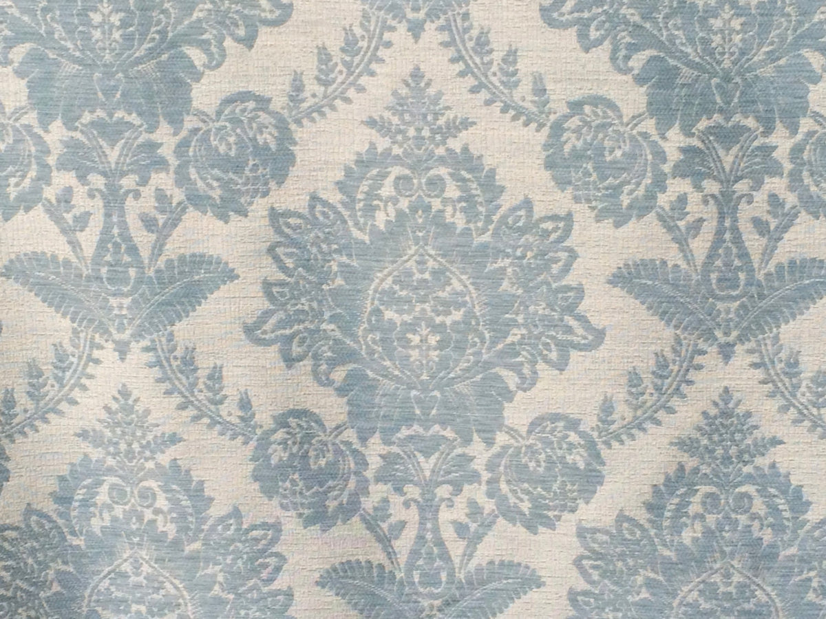 Teal Blue Linen Fabric By The Yard