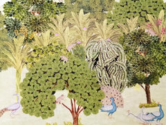 Green Pastures Cotton Fabric By The Yard