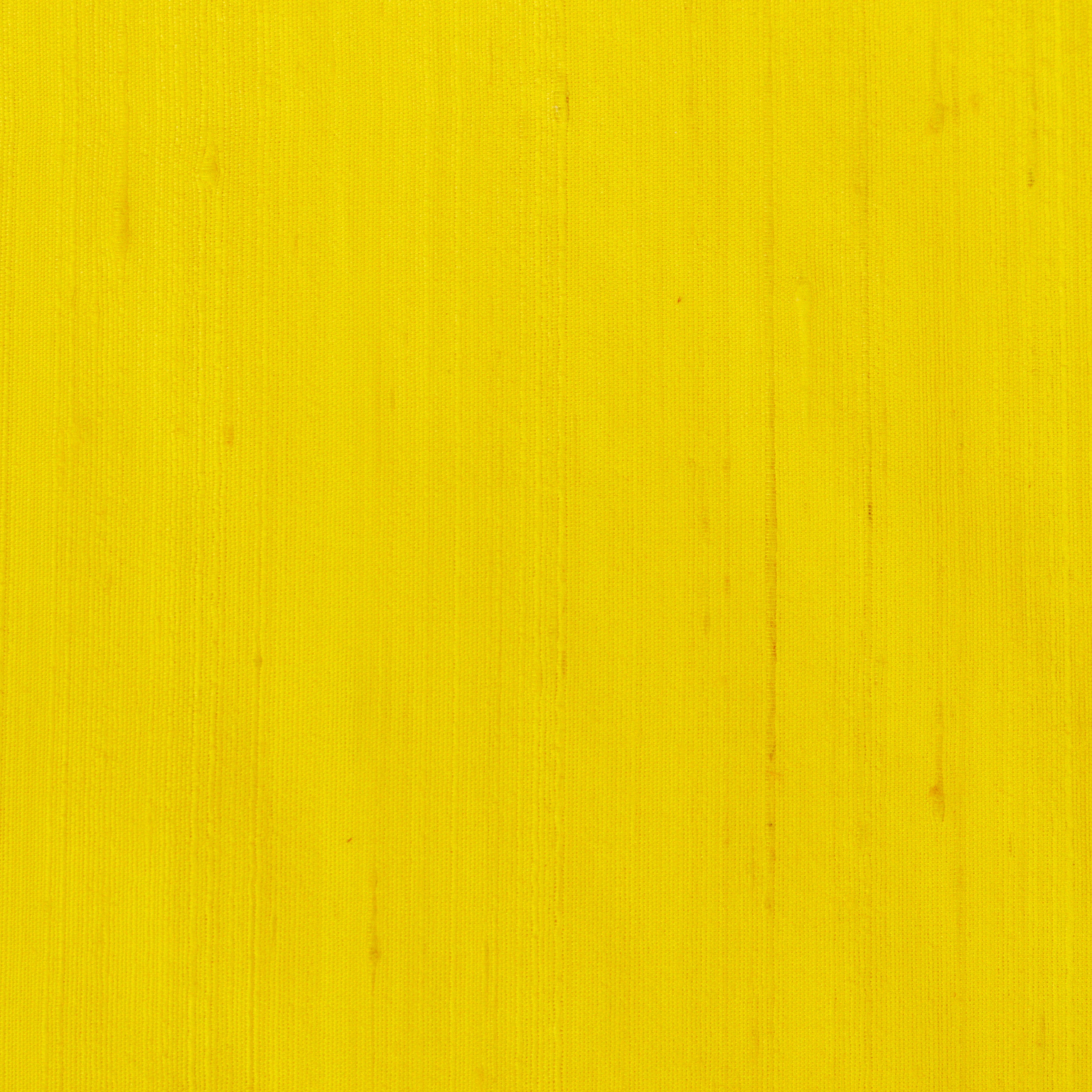 Bright Yellow Silk Dupioni Curtain Panels