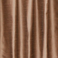 Copper Art Silk Curtain Panels