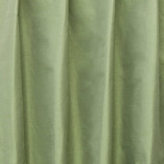 Light Green Art Silk Curtain Panels