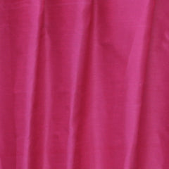 Fuchsia Pink Art Silk Curtain Panels