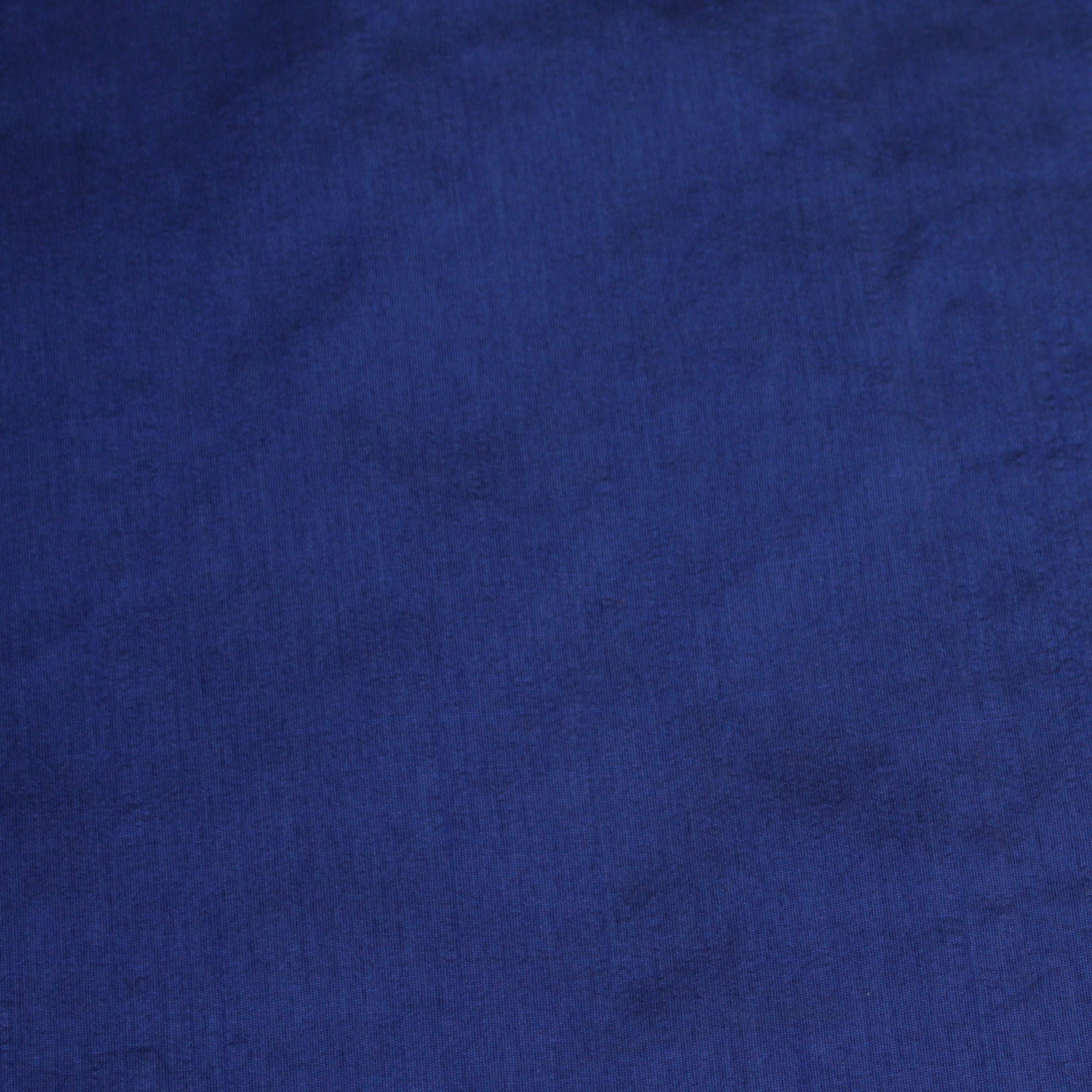 Royal Blue Art Silk Curtain Panels