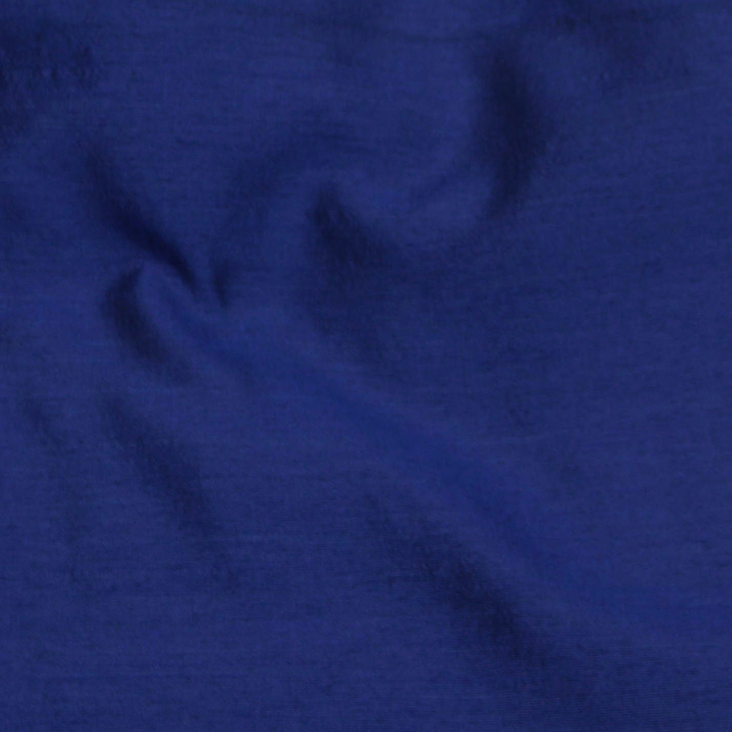 Royal Blue Art Silk Curtain Panels