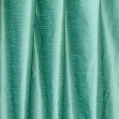 Capri Sea Green Art Silk Curtain Panels