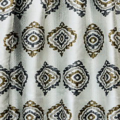 Gold And Grey Jacquard Fabric By The Yard