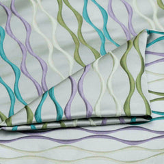 Multi Colored Jacquard Fabric By The Yard