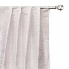 Ivory Pure Silk Dupioni Curtain Panels