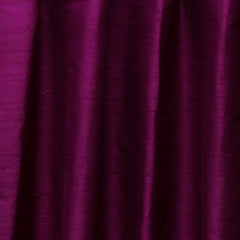 Burgundy Pure Silk Dupioni Curtain Panels
