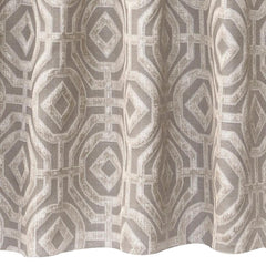 110" Wide Double Width Beige Jacquard Fabric By The Yard