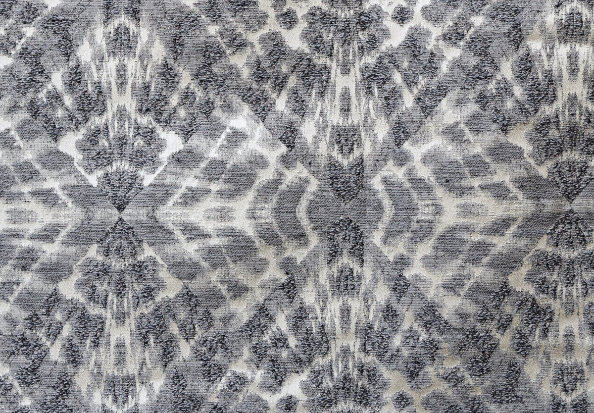 Gray Tie N Dye Jacquard Fabric By The Yard