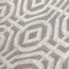 110" Wide Double Width Beige Jacquard Fabric By The Yard