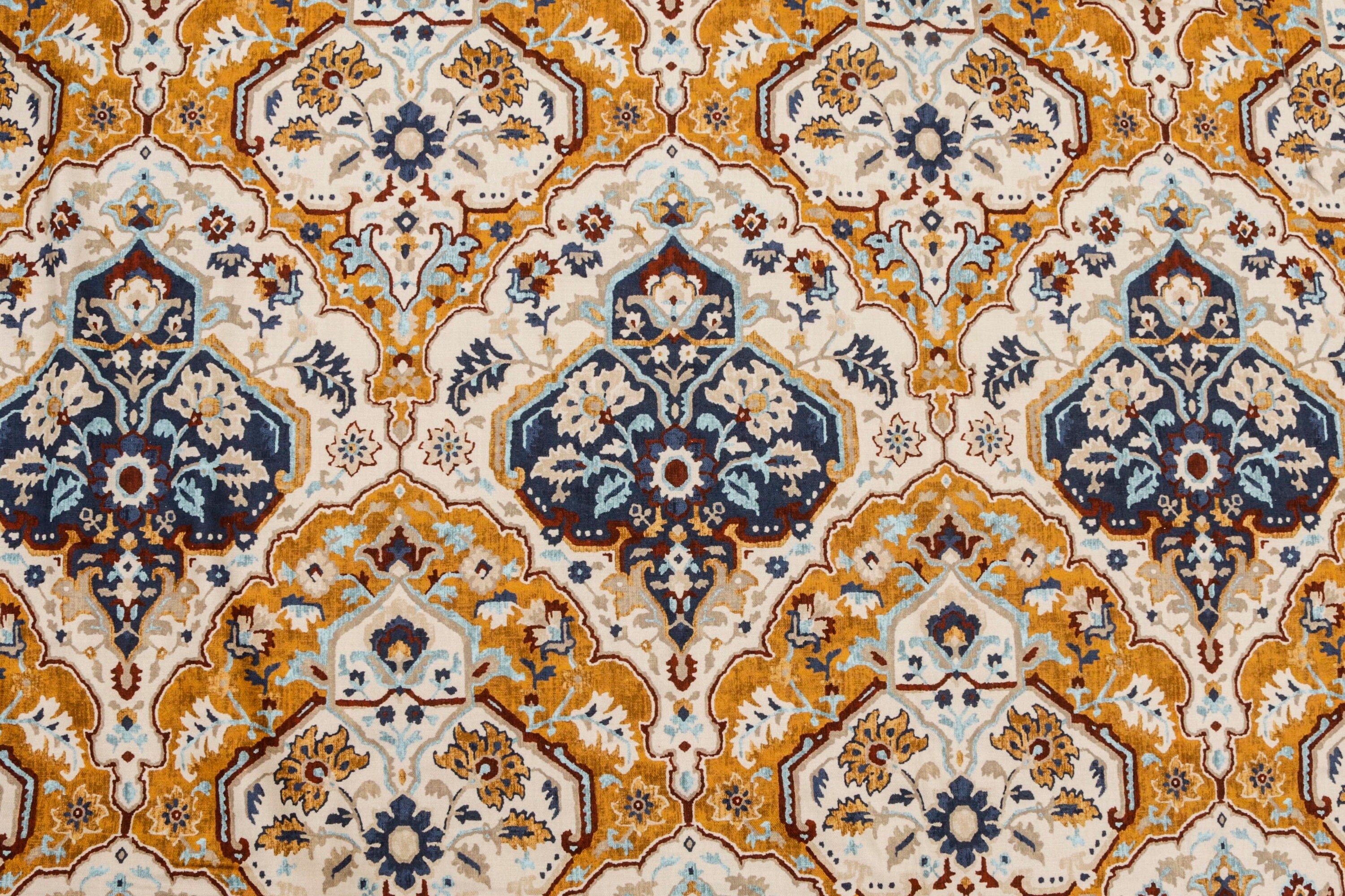 Traditional Cotton Fabric By The Yard