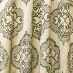Olive Green Polyster Fabric By The Yard