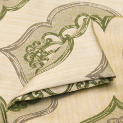 Olive Green Polyster Fabric By The Yard