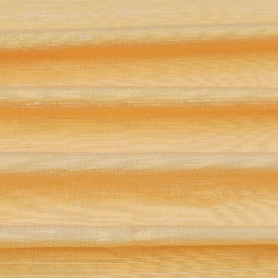 Mustard Orange Silk Dupioni Curtain Panels