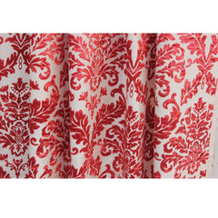Cayenne Red Velvet Fabric By The Yard