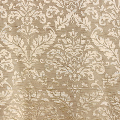 Cream Velvet Fabric By The Yard