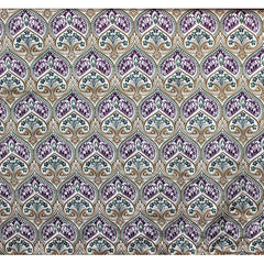 Moroccan Lotus Cotton Velvet Fabric By the Yard