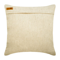 Jute Shoot - Natural Beige Cotton Linen Throw Pillow Cover