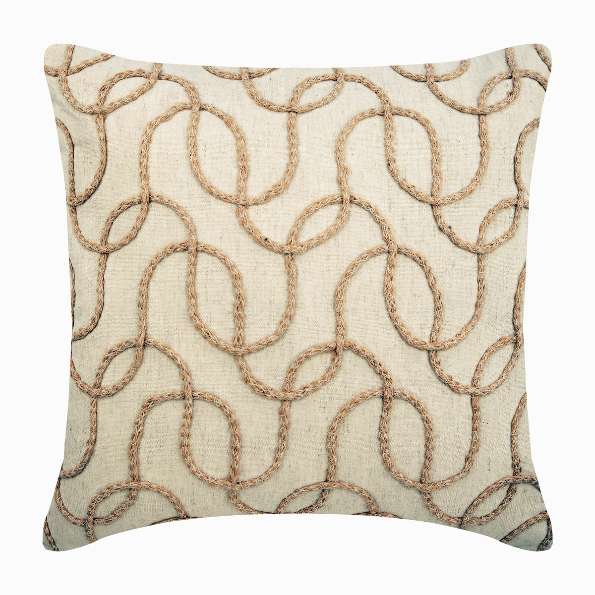 Jute Shoot Pillow Cover