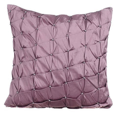 Lavender Texture Pillow Cover