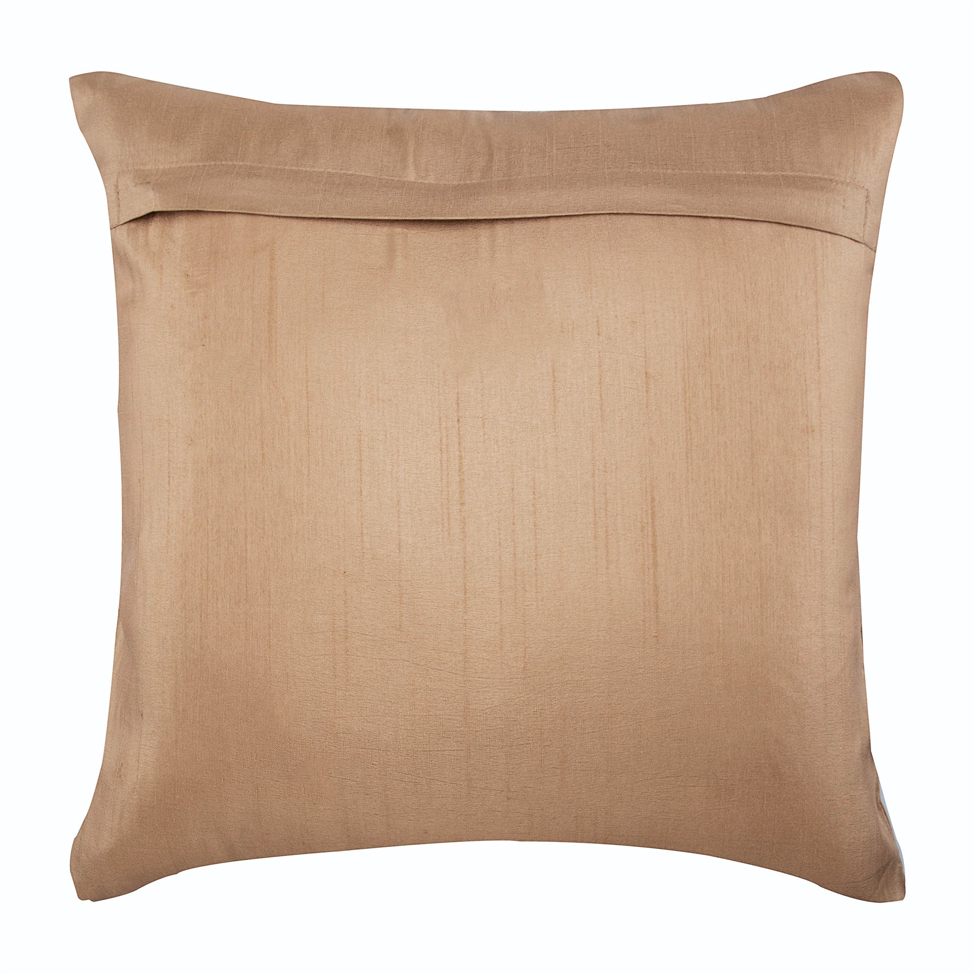 Leaf Rings Sequins Throw Pillow Cover