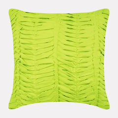 Lime Wind Folds Euro Sham
