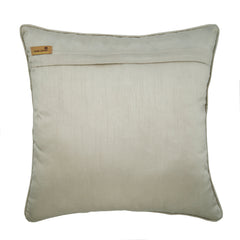 Lolita - Beige Jacquard Art Silk Decorative Euro Sham