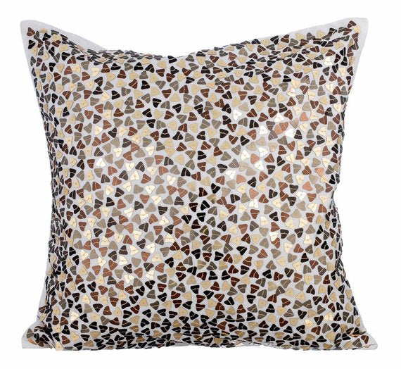 Metallic Fusion Pillow Cover
