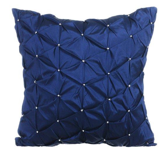 Royal blue euro sham outlet