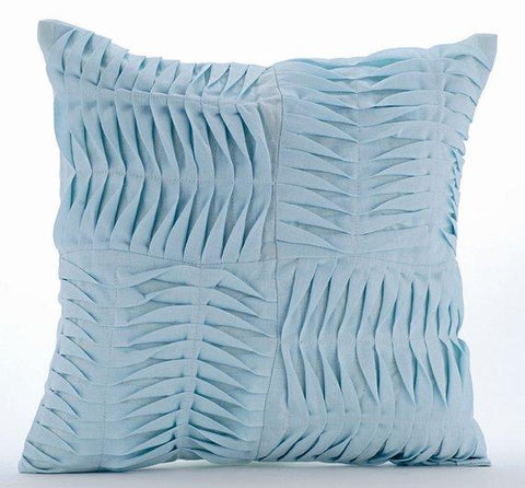 Blue Euro Sham Covers Blue Euro Pillow Shams Pillow Cases The HomeCentric