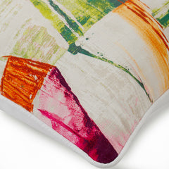 Paint It - Multicolor Cotton Decorative Euro Sham