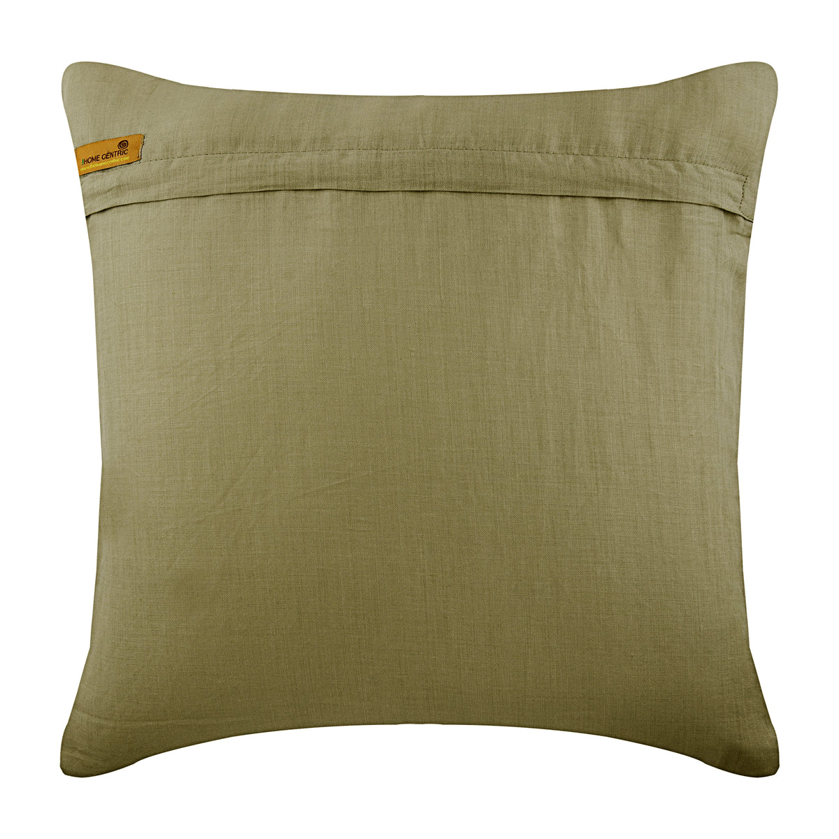 Taupe Brown Linen Throw Pillow Cover, Pasha The HomeCentric