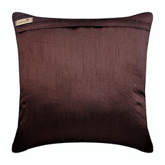 Peacock Sparkle Beaded Throw Pillow Cover