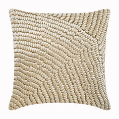 Pearl Dance - Pearl Ivory Art Silk Decorative Euro Sham