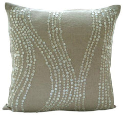 Pearl Linen Charm Euro Sham