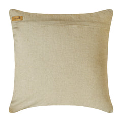 Pearl Divine - Natural Beige Cotton Linen Throw Pillow Cover