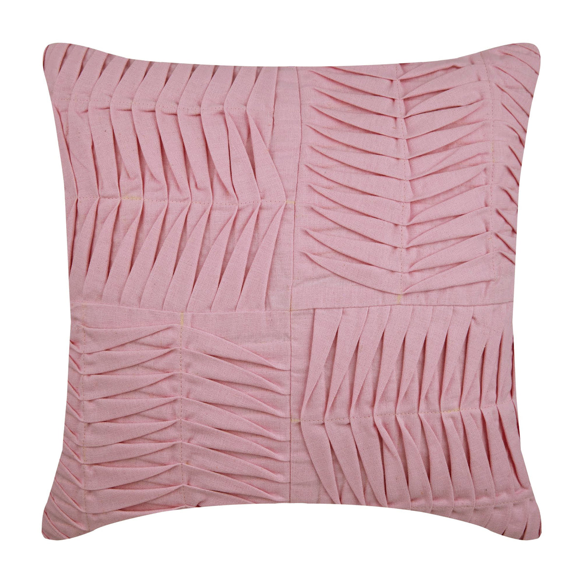 Electricity - Blue Cotton Linen Throw Pillow Cover