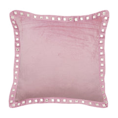 Choco Crystal Palace - Chocolate Brown Velvet Decorative Euro Sham