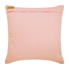 Pink Inspire - Pink Cotton Linen Decorative Euro Sham