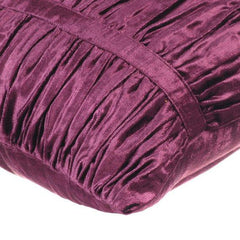 Plum Beauty - Plum Velvet Decorative Euro Sham