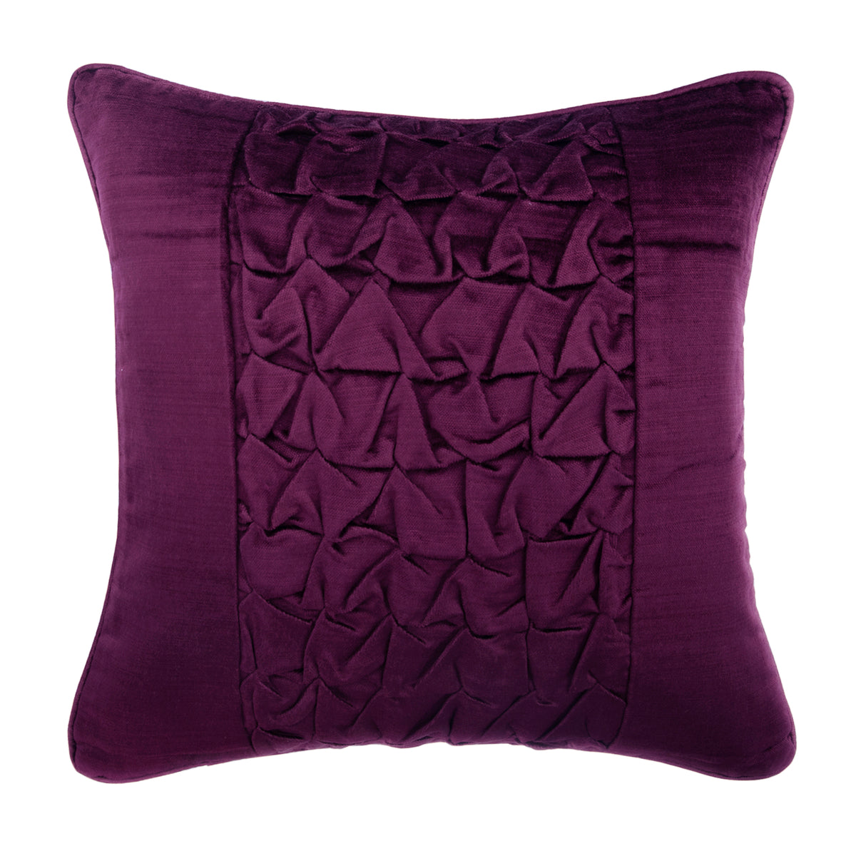 Plum Knots Pillow Cover