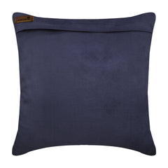 Plum Rose - Purple Faux Suede Decorative Euro Sham